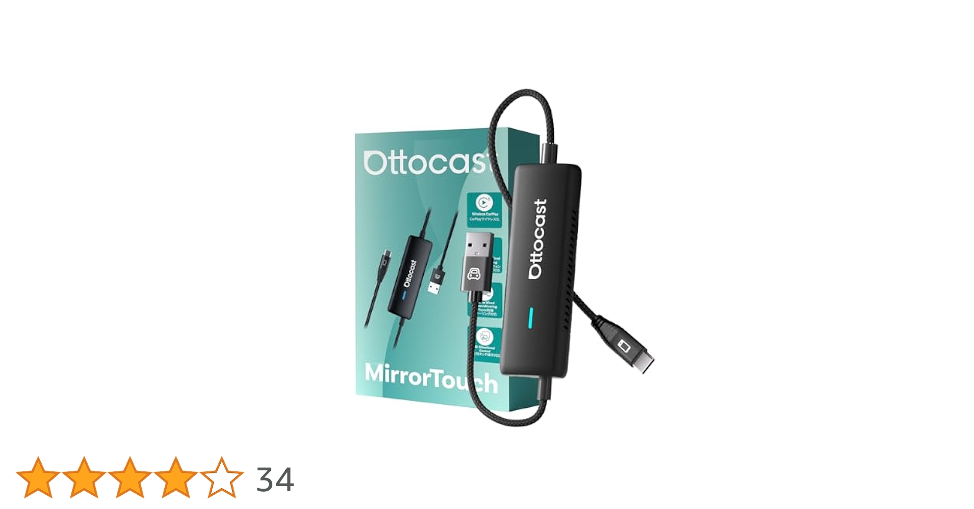 Amazon.co.jp: 【公式】オットキャスト OTTOCAST Mirror Touch